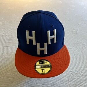 New Era 59 fifty custom H-Town   Fitted baseball cap. Houston Astros *RARE*